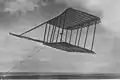 Wright kite with aim to get a powered aircraft.